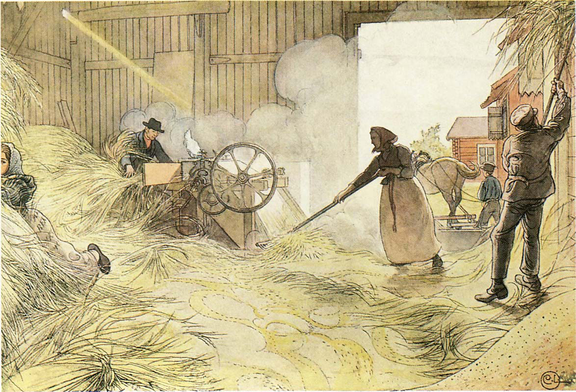 Threshing
